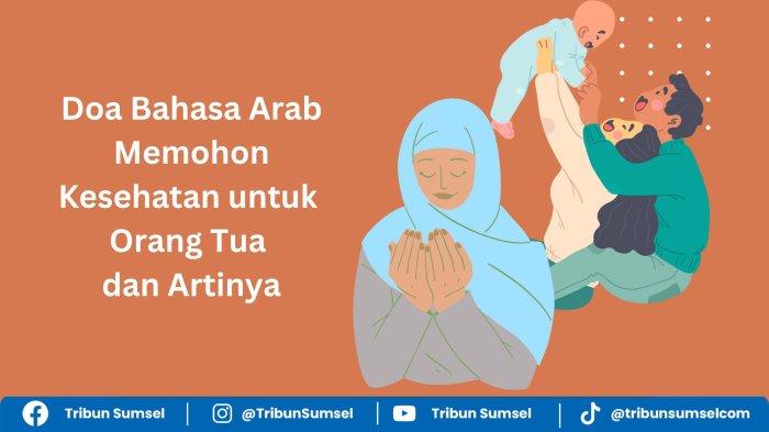 Arti Allahummarzuqni Wa Walidayya Ya Allah Al Afiyah Was Salamah Doa Mohon Kesehatan untuk Orang Tua