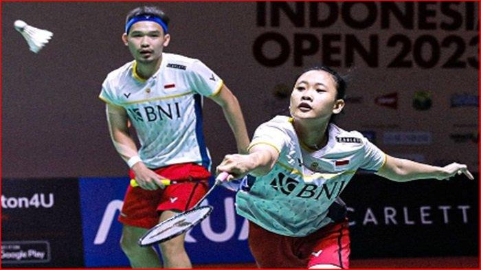 Indonesia Open 2023 : Rinov/Pitha Selamatkan Wajah Ganda Campuran Indonesia, Ditunggu Wakil Jepang