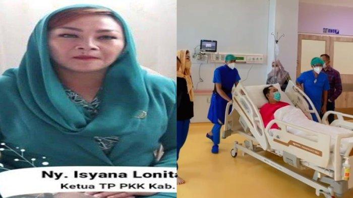 Istri Bupati OKU Popo Ali, Isyana Lonitasari Ungkap Sakit Sang Suami Hingga Harus Dirawat di RS