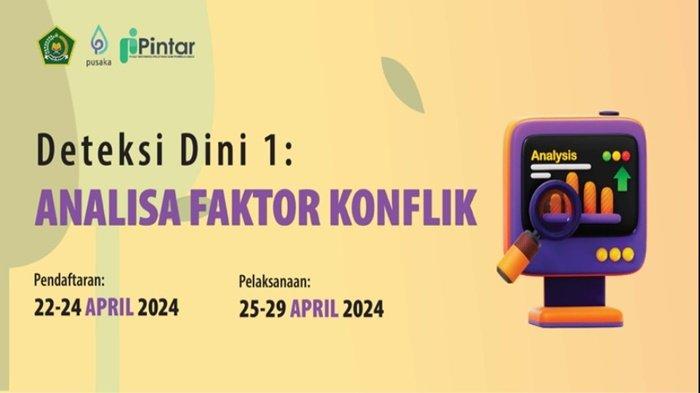 Jawaban Modul 3.6 Kategori Konflik, Deteksi Dini 1 : Analisa Faktor Konflik Pintar Kemenag, Skor 100
