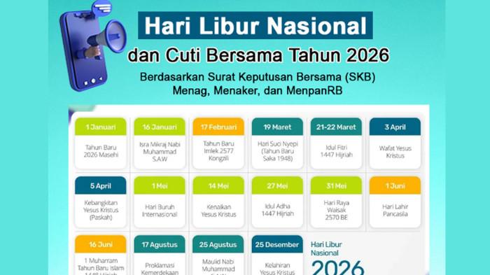 Kalender 2026 PDF: Lengkap Tanggalan Islam/Hijriah dan Jawa Resmi Kemenag