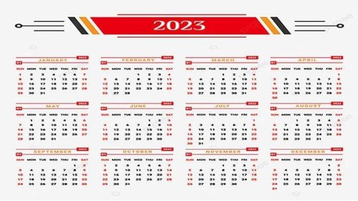 Download Link Kalender 2023 Terbaru Format PNG, JPG Lengkap, Jadwal Hari Besar