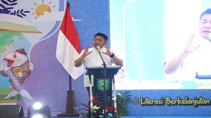 Kanwil Kemenkum Sumsel Hadiri Pembukaan Festival Literasi Sumatera Selatan Tahun 2025