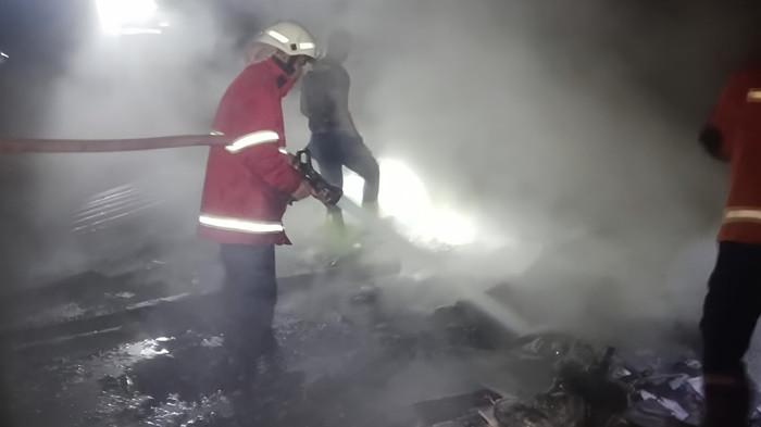 Satu Rumah di PALI Terbakar Hingga Rata Dengan Tanah, Diduga Api Berawal dari Dapur