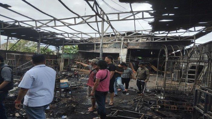 Kebakaran di Palembang Hari ini, Gudang Wedding Organizer Terbakar Hingga Pemilik Rugi Rp 1 Miliar