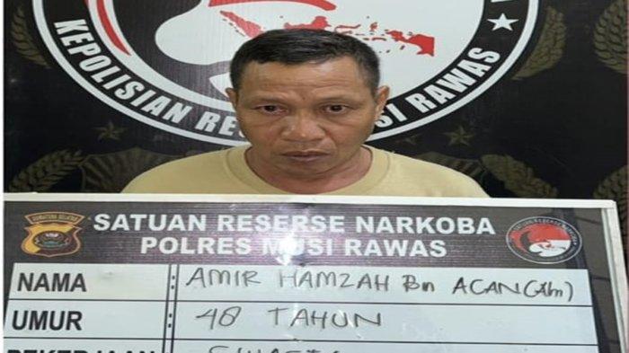 Kedapatan Bawa Sabu, Amir Warga Musi Rawas Terancam 12 Tahun Penjara dan Denda Rp 800 Juta
