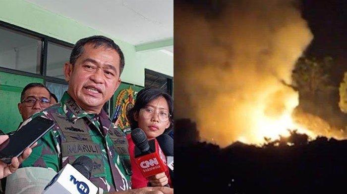 TNi Siap Ganti Rugi, KSAD Ucapkan Permintaan Maaf Atas Ledakan Gudang Amunisi di Gunungputri