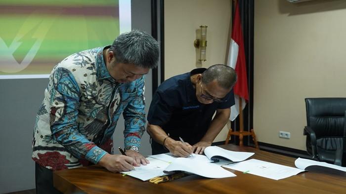 Kerjasama antara V-Green dengan tribun network