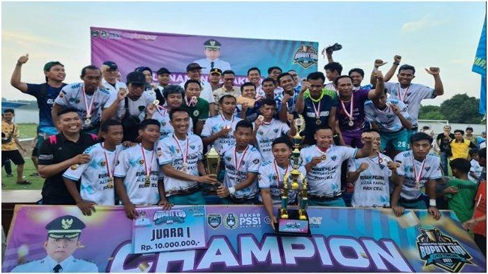 Old Star Martapura Juara Turnamen Sepakbola Bupati Cup OKU Timur 2023, Kalahkan Sidodadi FC 1-0