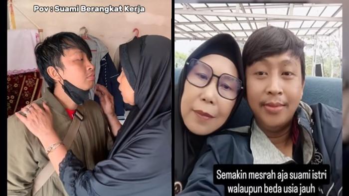 Kisah Adi Prasetyo, seorang pria muda 34 tahun menikahi janda berusia 63 tahun yang sudah memiliki 9 anak menyita perhatian publik, kepincut di FB
