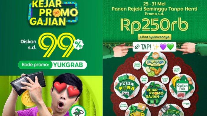 Kode Promo Grab Hari Ini 26 Mei 2023, Diskon Grab Bike Hemat 90 Persen, Gratis Ongkir dan Cashback