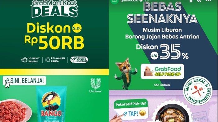 7 Kode Promo Grab Hari Ini 12 Juli 2023, Belanja GrabMart Diskon Rp50 ribu, Grabfood Diskon 35Persen