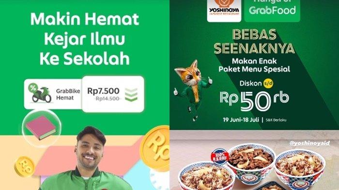 Kode Promo Grab Hari Ini 11 Juli 2023, GrabBike Hemat Cuma Rp7 Ribu, Grabfood Diskon Rp 50 Ribu