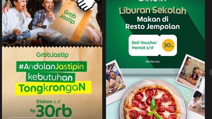 11 Kode Promo Grab Hari Ini 3 Juli 2023, GrabFood Diskon 30 Persen, Grabjastip Diskon Rp30 ribu
