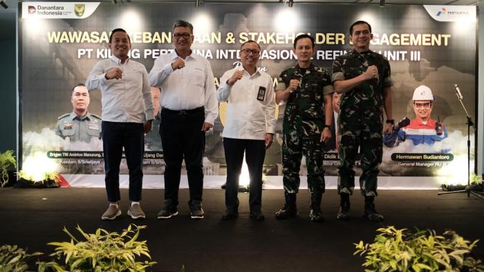 Sinergi Dengan Kodam II/Sriwijaya, Kilang Pertamina Plaju Komitmen Jaga Ketahanan Energi Nasional