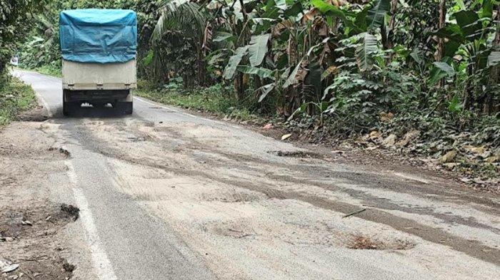 Warga Resah, Sejumlah Jalan di OKU Timur Rusak, Bahkan Ada Pengendara Sampai Terjatuh