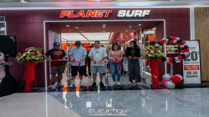 Konsep Tampilan Baru Planet Surf Buka Lagi di Palembang Indah Mall, Usung Tema Kekinian Lebih Modern