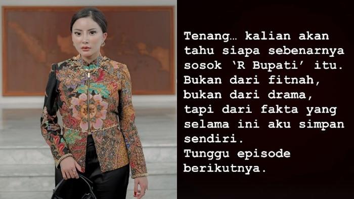 SOSOK AYU AULIA - Ayu dalam unggahan instagram storynya membeberkan tentang kronologi hubungannya bersama Bupati 'R' hingga curhat pilu dirinya harus kehilangan rahim.