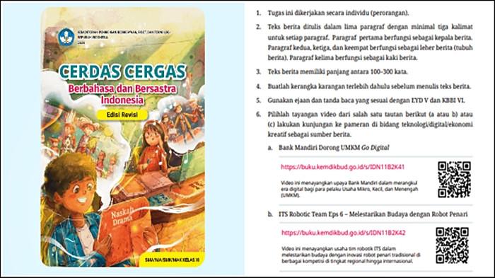Kunci Jawaban Bahasa Indonesia Kelas 11 Halaman 58 Kurikulum Merdeka, Kegiatan 4 Menulis Teks Berita