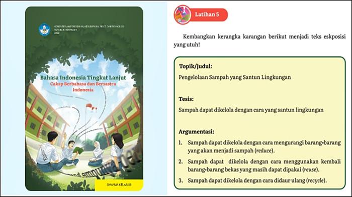 Kunci Jawaban Bahasa Indonesia Kelas 12 Halaman 82-83 Kurikulum Merdeka, Latihan 5 Bab 2