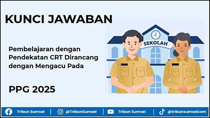 Kunci Jawaban, Pembelajaran dengan Pendekatan CRT Dirancang dengan Mengacu Pada, Modul 1 PPG