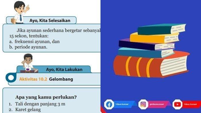 Kunci Jawaban Soal IPA Kelas 8 SMP Halaman 119 120, Tentukan Frekuensi dan Periode Ayunan