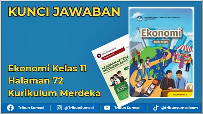 Kunci Jawaban Ekonomi Kelas 11 Halaman 72 Kurikulum Merdeka, Aktivitas 2.9 Tingkat Pengangguran