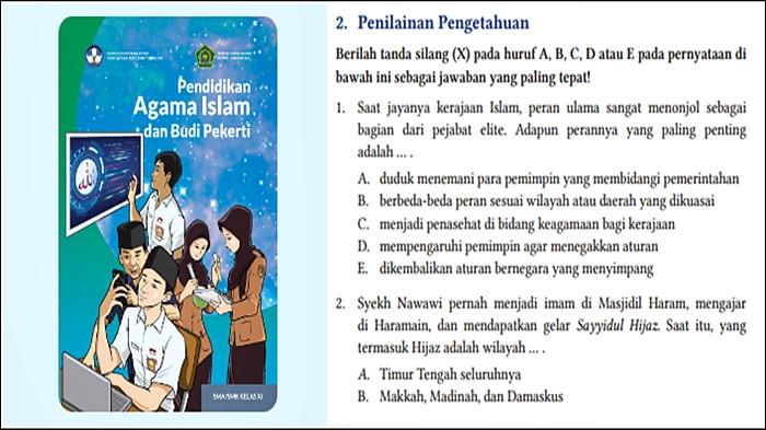 Kunci Jawaban PAI Kelas 11 Halaman 170-173 Kurikulum Merdeka, Bab 5 Penilaian Pengetahuan
