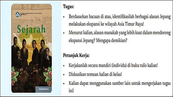 Kunci Jawaban Buku Sejarah Kelas 11 Kurikulum Merdeka Halaman 93 94, Aktivitas 2: Ekspansi Jepang