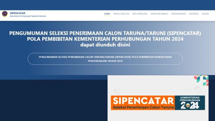 LINK sipencatar.dephub.go.id Formasi, Syarat dan Cara Pendaftaran Sekolah Kedinasan Kemenhub 2024