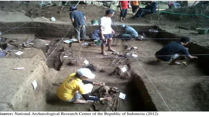 Lokasi Gua Harimau ini terletak di kawasan tersembunyi di antara bukit-bukit kars yang ditutupi oleh pepohonan dan semak belukar, tepatnya di wilayah Desa Padang Bindu Kecamatan Semidang Aji, Kabupaten Ogan Komering Ulu.