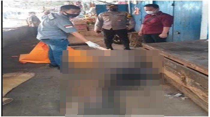 Mayat Pria Muda Ditemukan di Pasar Kertapati, Terguling di Teras Depan Kios Pedagang