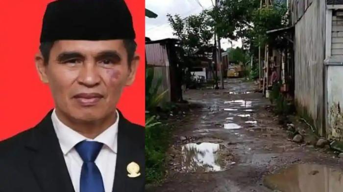 ANGGOTA DPRD SULSEL -  Mengenal sosok anggota DPRD Sulawesi Selatan viral di media sosial menolak pengaspalan di depan rumahnya, Jalan Borong Raya Baru I, Antang, Manggala, Sulawesi Selatan.