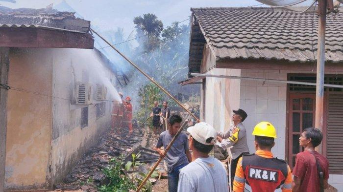 Mess PT MUM di Muara Enim Hangus Terbakar Saat Ditinggal Kerja di Tambang