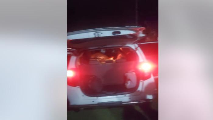 Momen Melda Safitri (33) akhirnya berangkat ke Banda Aceh