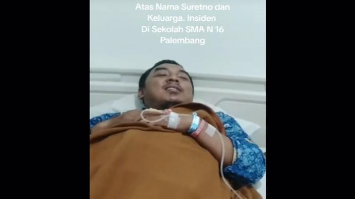 Nasib Suretno, PPPK Aniaya Guru SMAN 16 Palembang Resmi Jadi Tersangka, Sebelumnya Minta Maaf