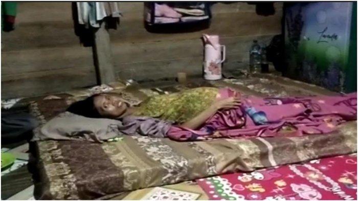 Ningsih Warga Miskin OKU Timur Sakit Tumor Ganas di Perut, Sudah Setahun Hanya Terbaring