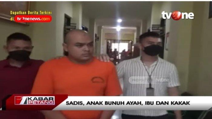 Pakai Baju Tahanan, Dhio Daffa Syahdilla Terlihat Tak Menyesal Sudah Bunuh Keluarganya di Magelang