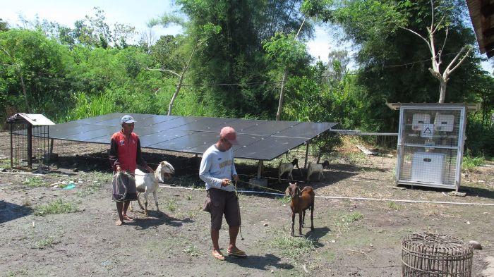 Panel Surya Ubah Nasib Petani di Dusun Lima Ogan Ilir