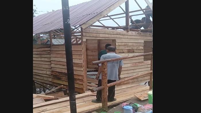 Penampakan rumah baru Muhammad pria asal Pemulutan Kabupaten Ogan Ilir,