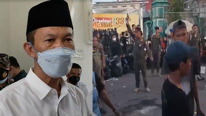 Penertiban PKL oleh Satpol PP di BKB Palembang Ricuh, Ini Tanggapan Walikota Harnojoyo