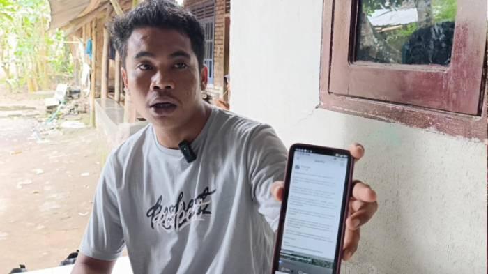 Pengantin viral Irwan Husaini memperlihatkan sejum