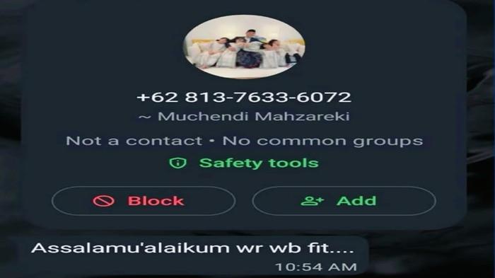 Penipu Catut Nama Bupati OKI Muchendi Mahzareki Via WhatsApp, Masyarakat Diimbau Waspada