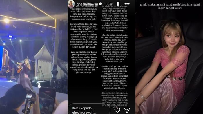 Penyanyi Ghea Indrawari mengungkapkan pengalaman kurang menyenangkan us