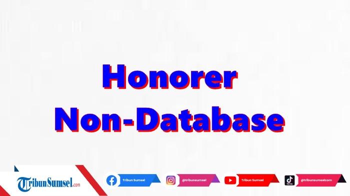 Penyebab Utama Masalah Status Non-Database, Gaji BOS dan BLUD Jebloskan Para Honorer -2