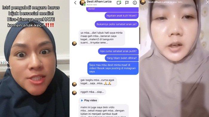 Ibu Bhayangkari Minta Maaf Hina Anak Yunita Eks Istri Daus Mini : Semoga Jadi Pelajaran