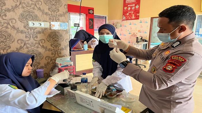 Pemeriksaan Food Security MBG SPPG dengan Metode Organoleptik dan Kimiawi oleh Polres Ogan Ilir