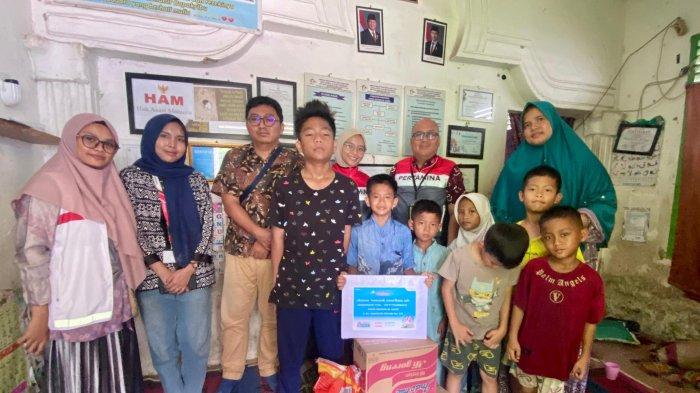 Pertamina Patra Niaga Salurkan Bantuan melalui Santunan Anak Yatim di Palembang