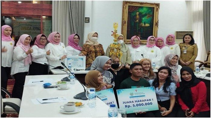 Perwosi Sumsel Raih Juara Harapan I Nasional Kejuaraan Piala Ibu Negara, Cabor Senam Kreasi