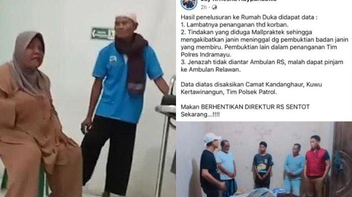 Diduga Malapraktik, Keluarga Ibu dan Bayi Meninggal Buat Surat Terbuka Tuntut RSUD di Indramayu